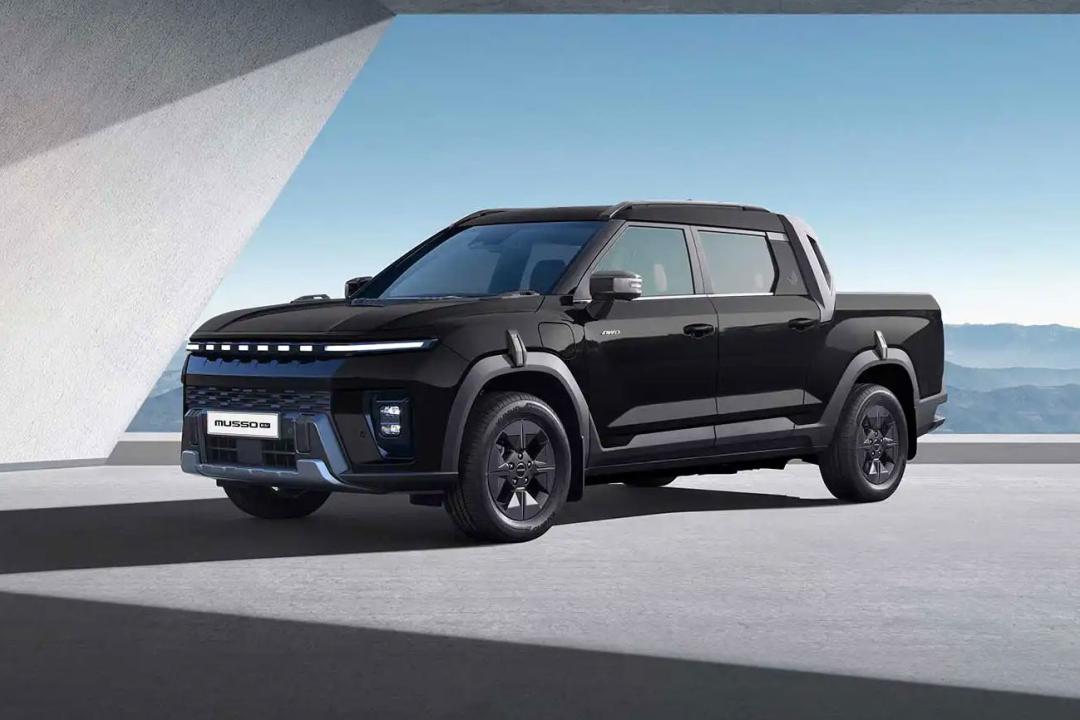 KGM Musso EV – der elektrische Pick-up für Abenteuer & Alltag