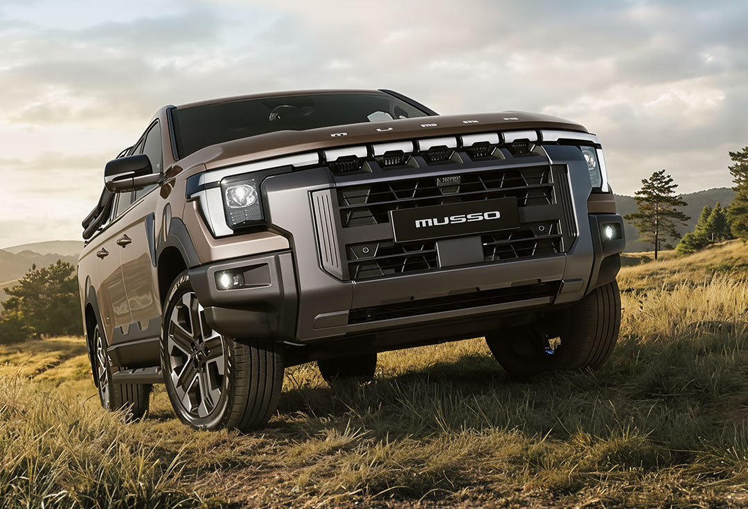 KGM Musso 4x4 Pick-up f&uuml;r Gewerbe und Freizeit