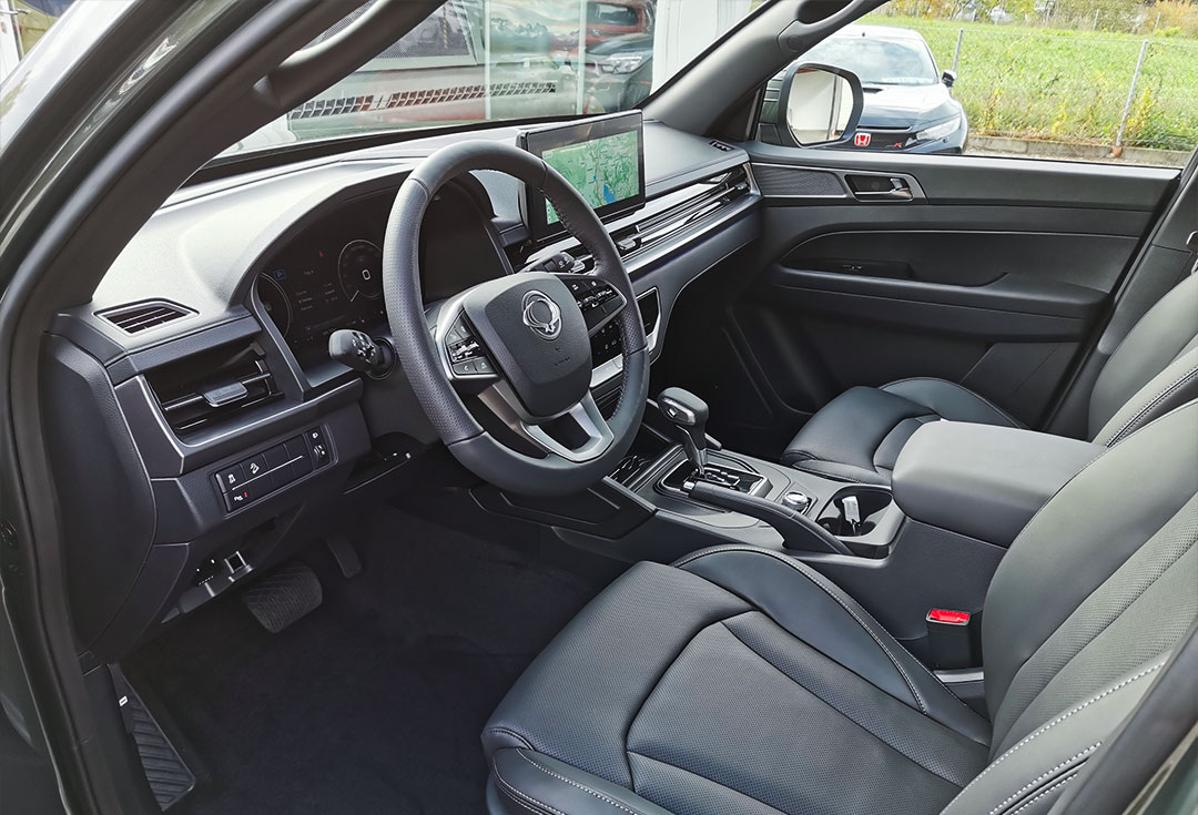Hochwertiges Interieur